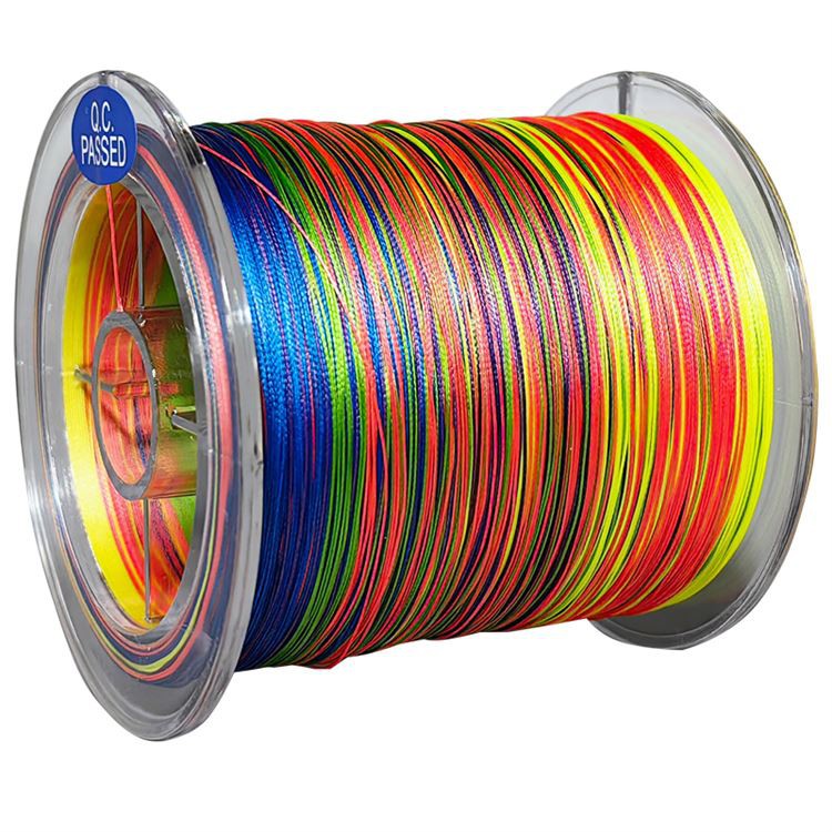 Strong Braided Fishing Line 4 Strand Multifilament PE Anti-abrasion 500m Strong Braided Fishing Line 4 Strand Multifilament PE Anti-abrasion 500m